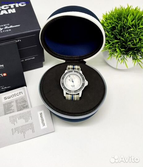 Часы Swatch blancpain Antarctic ocean (Арт.74545)