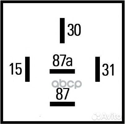 5HE 996 152-131 Временное реле 5HE996152131 hella