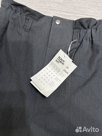 Брюки с подтяжками