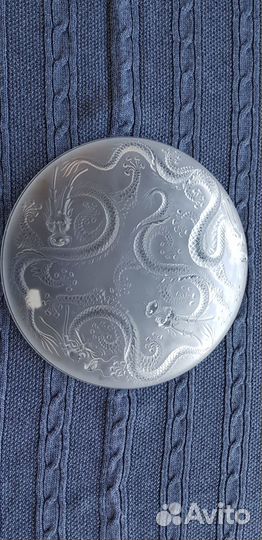 Антикварное блюдо Josef Inwald Драконы 1900-ые