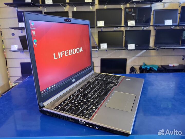 Ноутбук Fujitsu Lifebook E754 Intel i7-6600U FHD