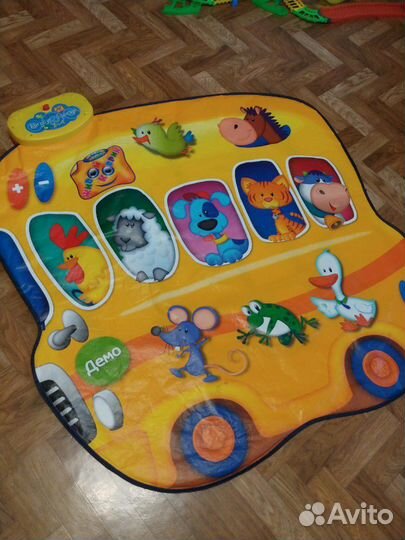 Развивающий музыкальный коврик