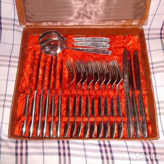 Столовых приборов набор СССР 9х9+3