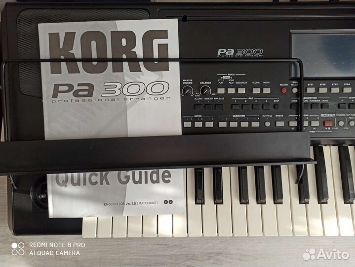 Синтезатор korg pa300 - Корг па300