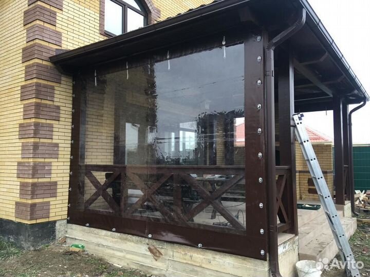 Гибкие окна / свое производство / не мутнеют