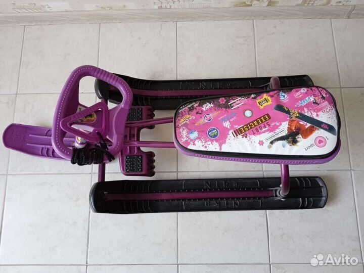 Детский снегокат новый