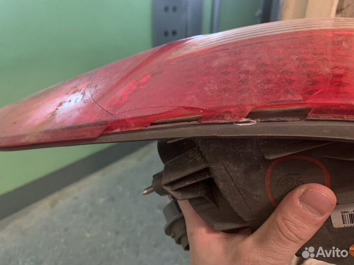 Фонарь задний левый киа рио 3