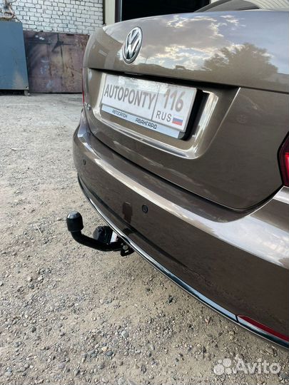 Фаркоп Фольксваген Поло сд съемный шар