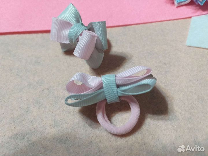 Резинки, заколки и ободочки