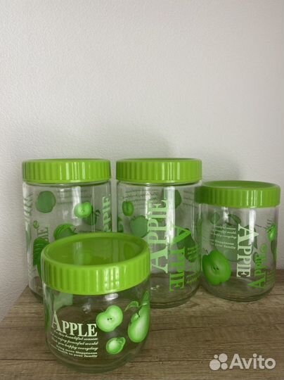 Банки стеклянные для сыпучих продуктов