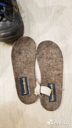 Ботинки демисезонные котофей 25