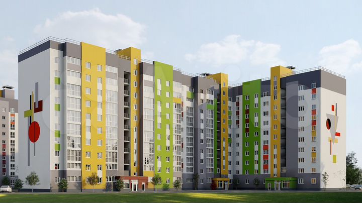 2-к. квартира, 65,5 м², 5/10 эт.
