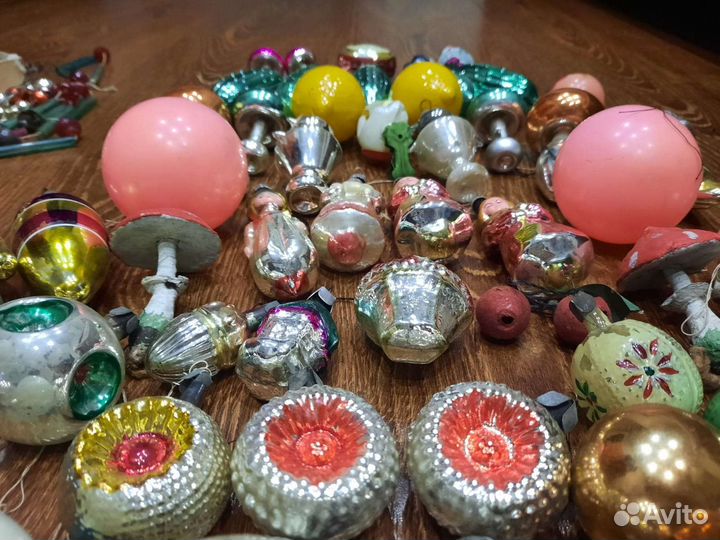 Коллекционные елочные игрушки СССР