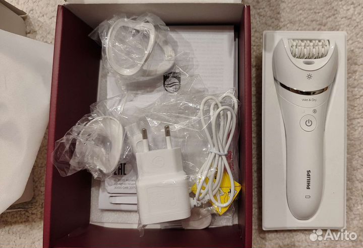 Эпилятор philips 8000 BRE 700/00