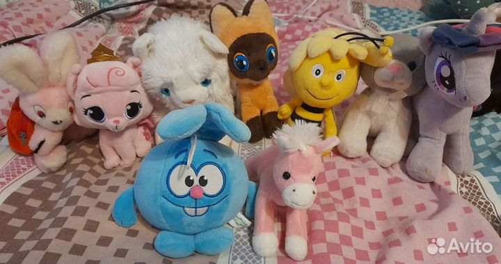 Мягкие игрушки пакетом