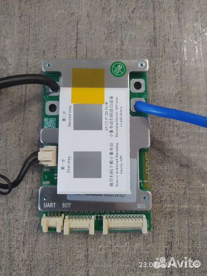 Плата бмс (BMS) с bluetooth (блютуз) + uart проток