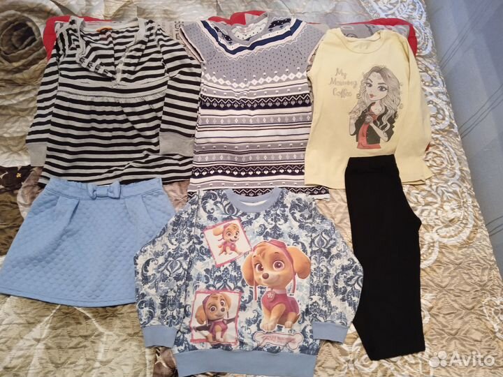 Осенние вещи на девочку 116