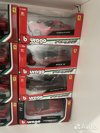 Bburago коллекция Ferrari