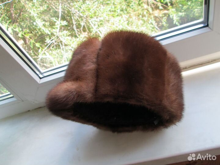 Норковая шапка мужская