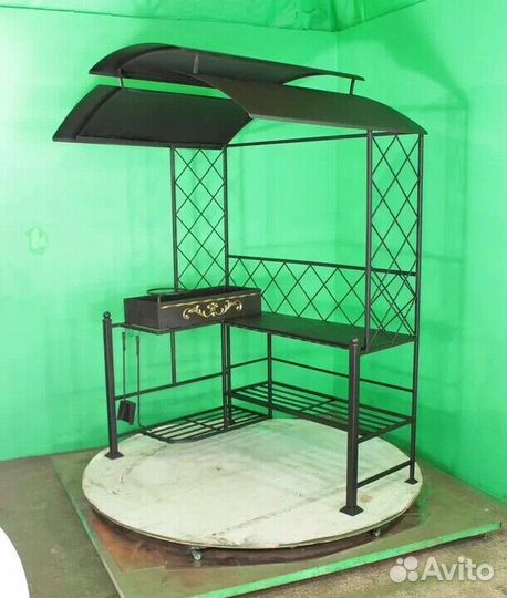 Мангал со столиком