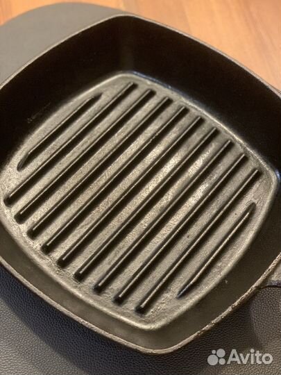 Чугунная сковорода гриль
