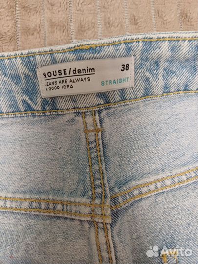 Джинсы прямые straight