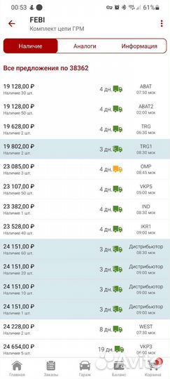 Цепь грм n20b20 комплект