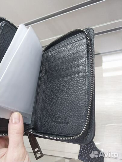 Новое Кожаное портмоне кошелёк обложка