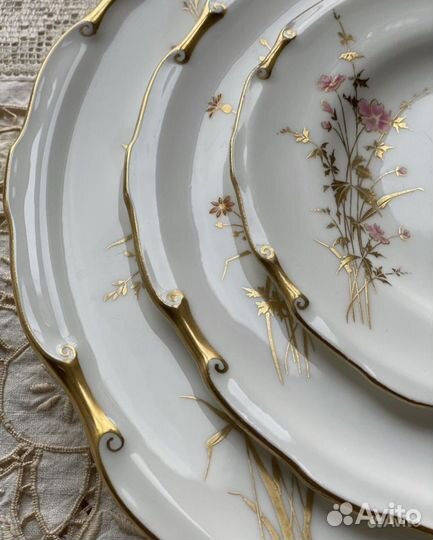 Шикарные винтажные тарелки в ассортименте
