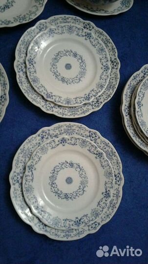 Столовый сервиз Kalk старая Германия 1900- 1940 г