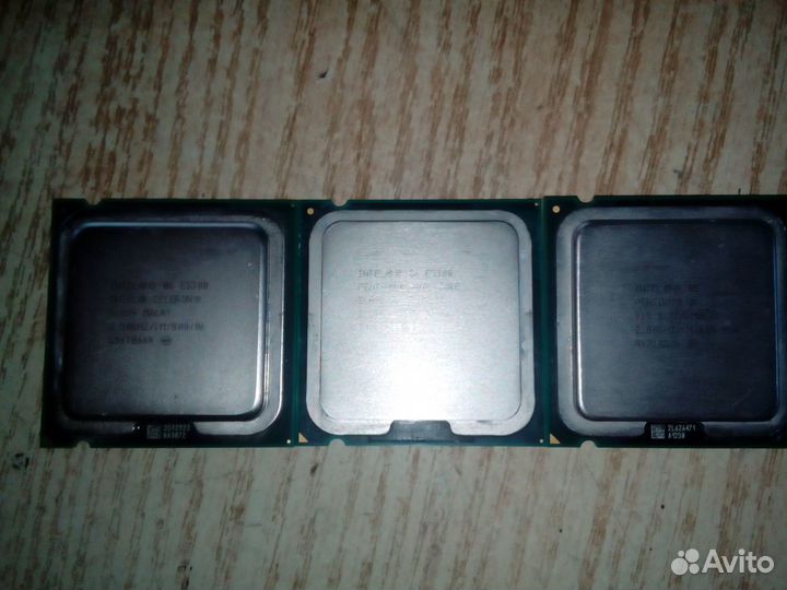 Процессоры Intel сокет 775