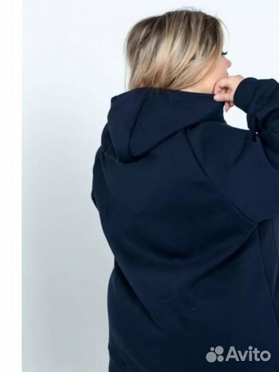 Новая Толстовка с начёсом с капюшоном - размер 62