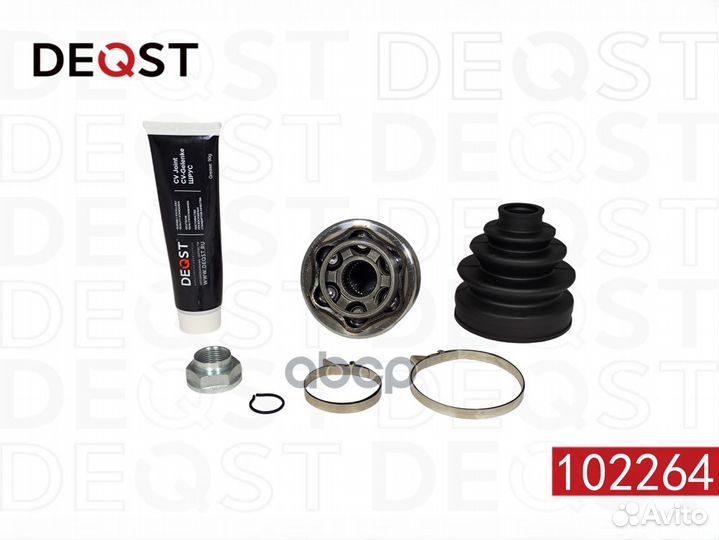 ШРУС honda civic 1.6 92-01 наружный 102264 deqst