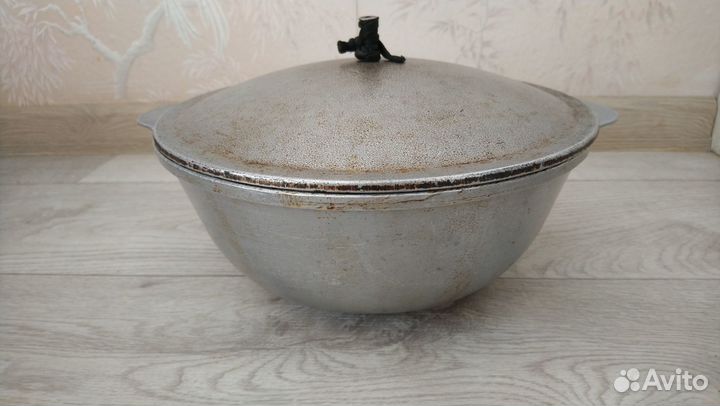 Казан чугунный для плова 3 л