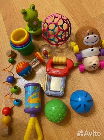 Погремушка игрушки детские пакетом
