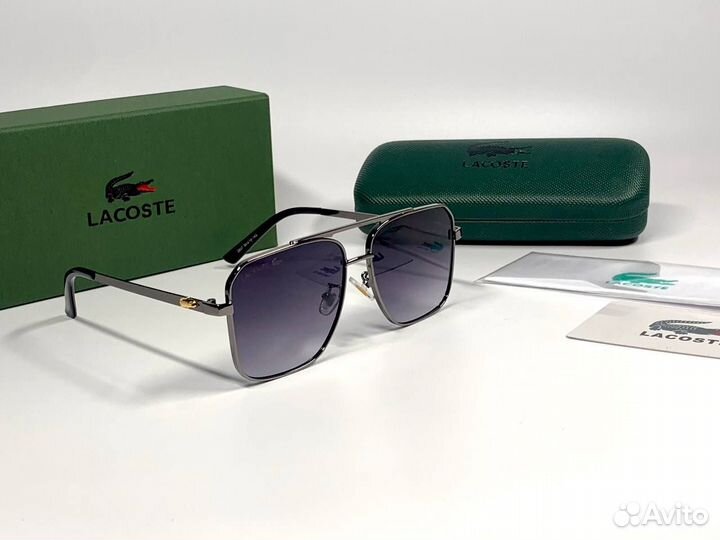 Очки Lacoste aviator фиолетовые