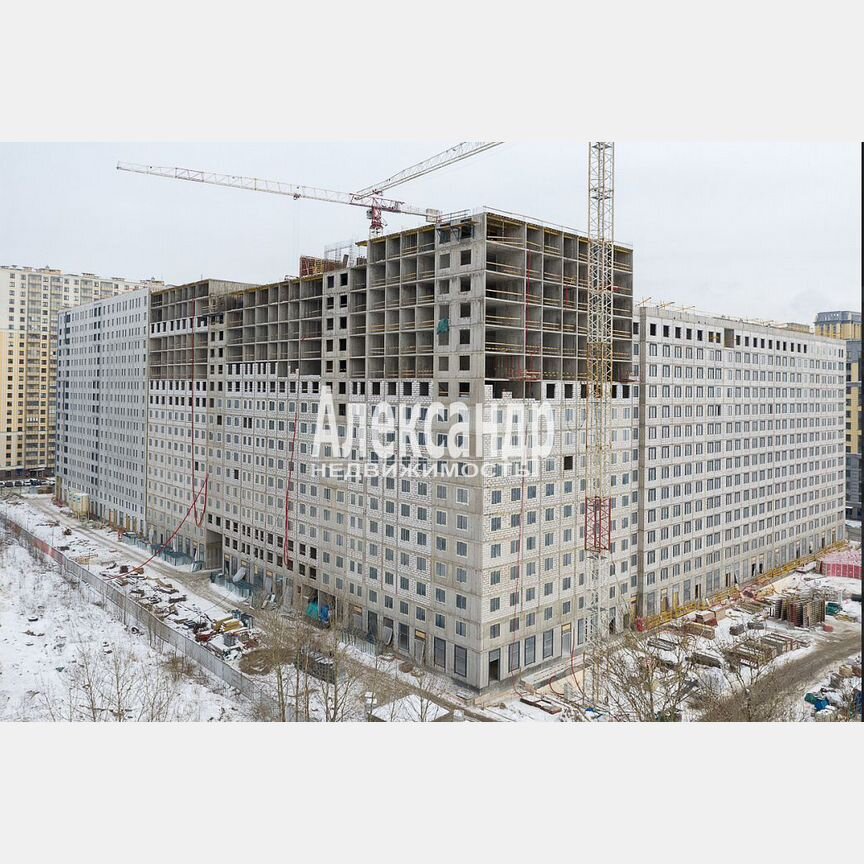 1-к. апартаменты, 36,8 м², 4/17 эт.
