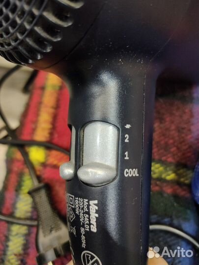 2 фена-valera silent energy 1600,и braun silencio