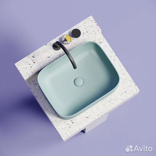 Раковина Ceramicanova Element 51 зеленый матовый CN6052MLG