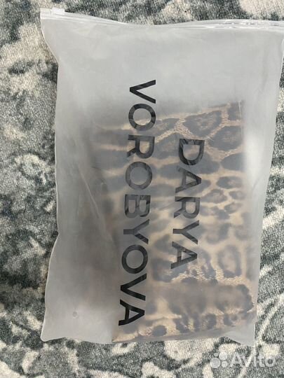 Юбка кожанная карандаш леопардовая