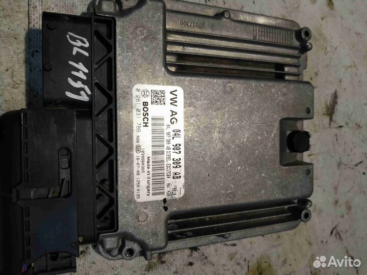 Блок управления двигателем Audi Q3 2016