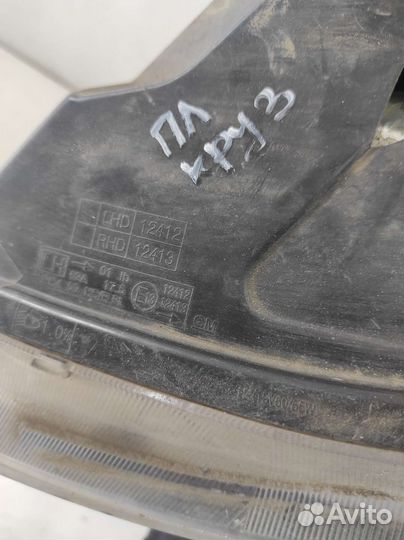 Передняя левая фара Chevrolet Cruze 1 дорест