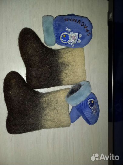 Валенки и рукавички