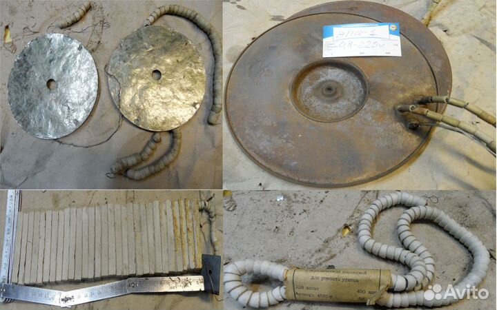 СССР конфорки, переключатели, тумблеры.нагреватели