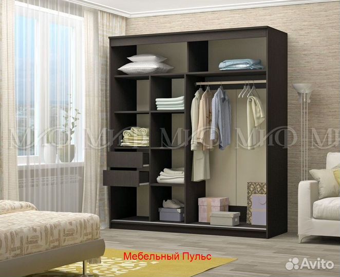 Шкаф-купе Элегант 7 2,0 метра
