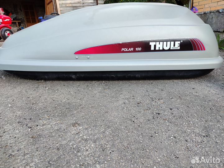 Автобокс Thiule Polar 100+багажник Thule
