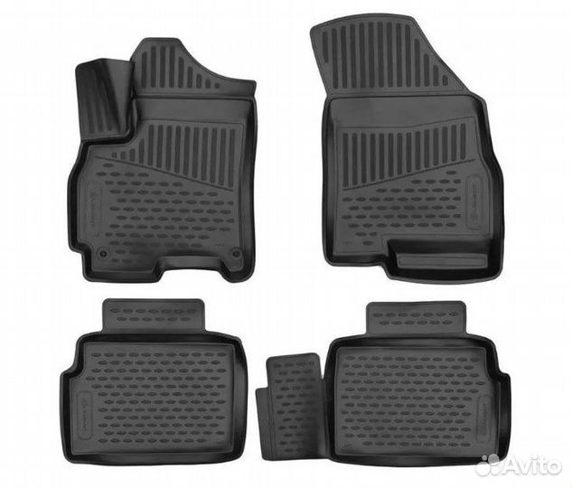 Коврики 3D в салон для Chery Tiggo 7 I 2016 , 4шт