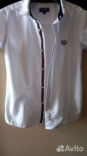 Рубашка для мальчика 134