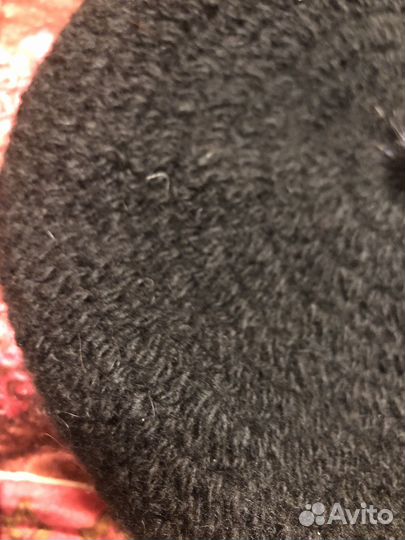 Берет женский новый из вязаной норки