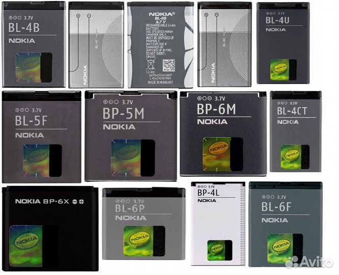 Аккумуляторы для Nokia